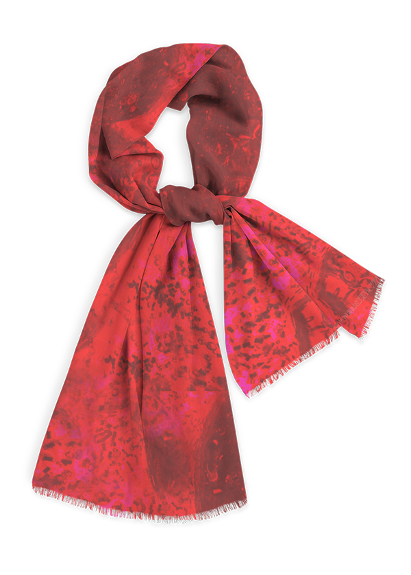 Tured scarf, by Raya Dukhan - 100% Lenzing Modal 28 X 78